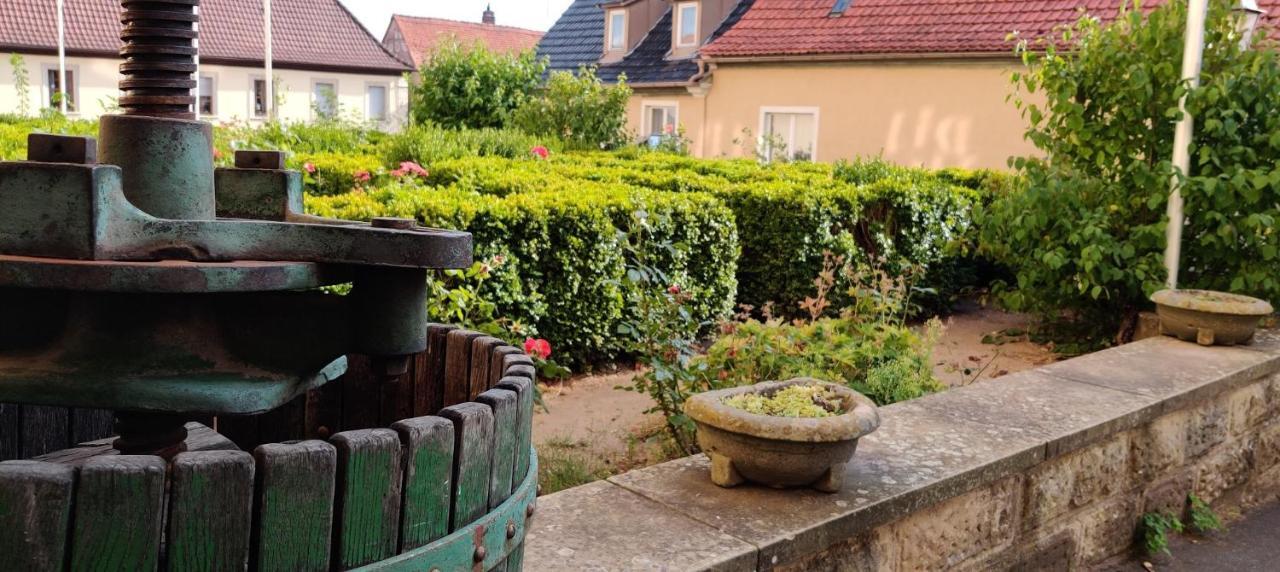 Ferienwohnung Am Hollergraben Oberschwarzach Exterior foto